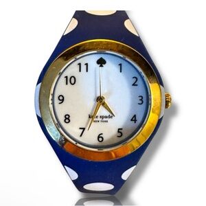 Kate Spade Navy and White Polka Dot Watch